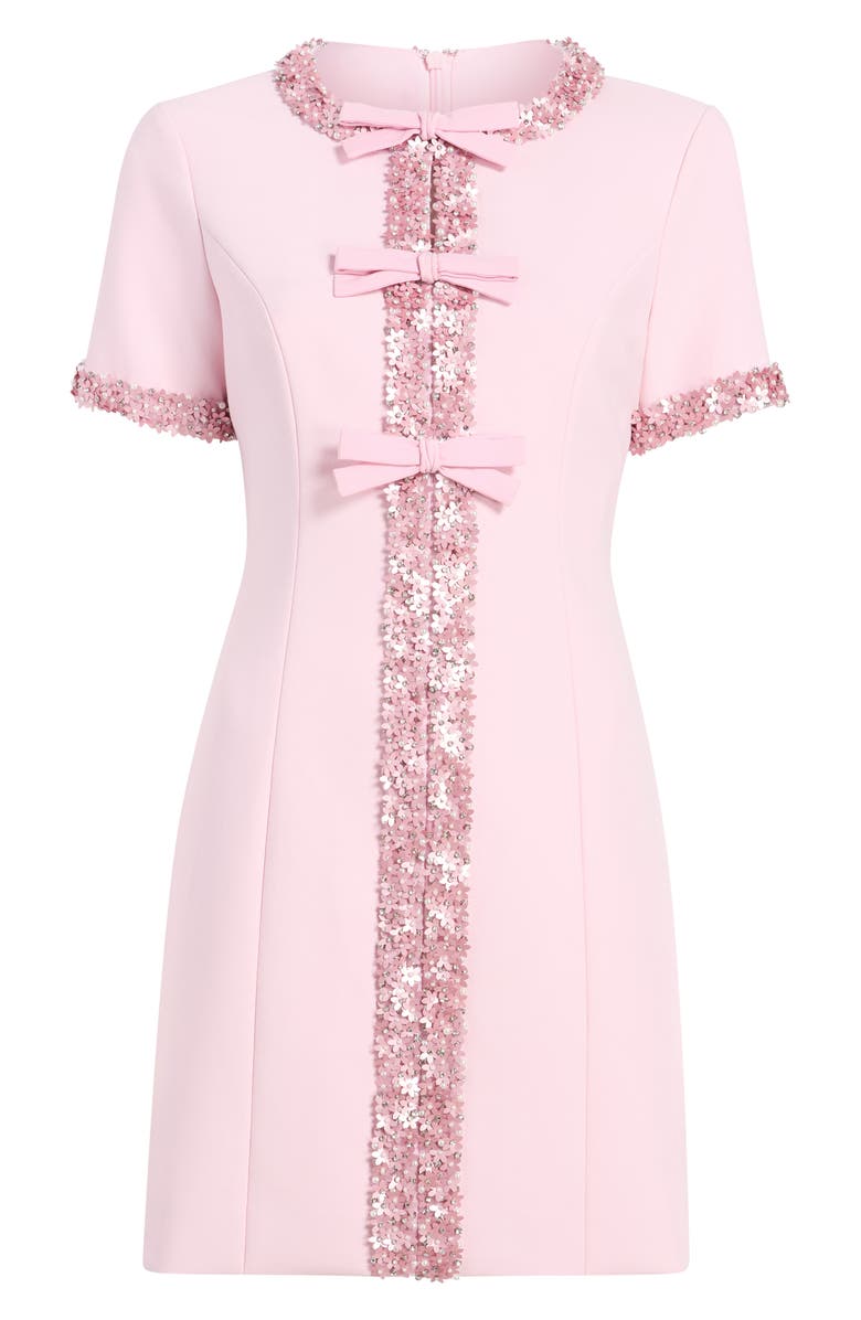 Cinq à Sept Maelle Embellished Party Dress, Alternate, color, Soft Peony