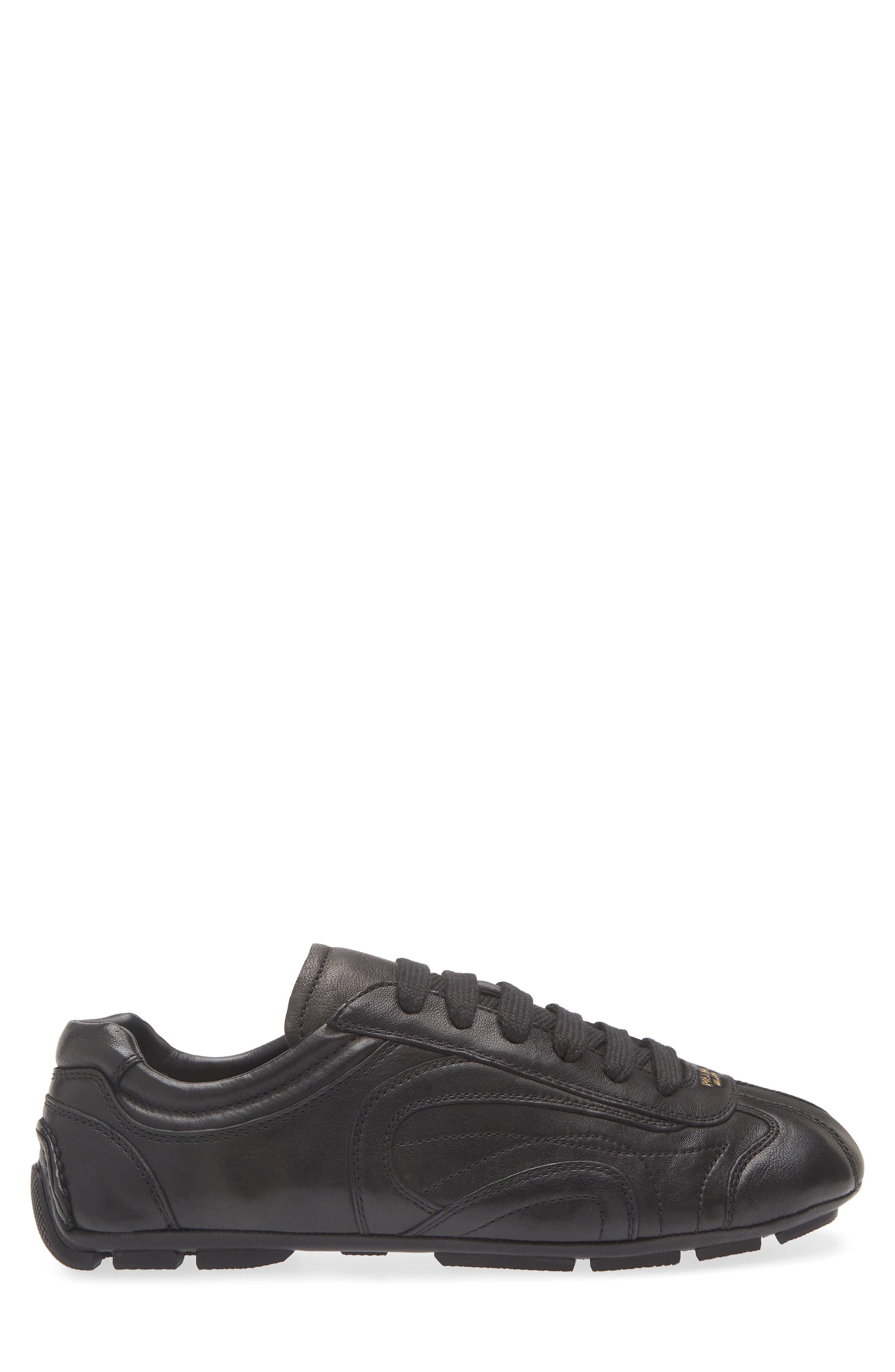 Prada Montecarlo Re-Edition Sneaker, Alternate, color, Nero