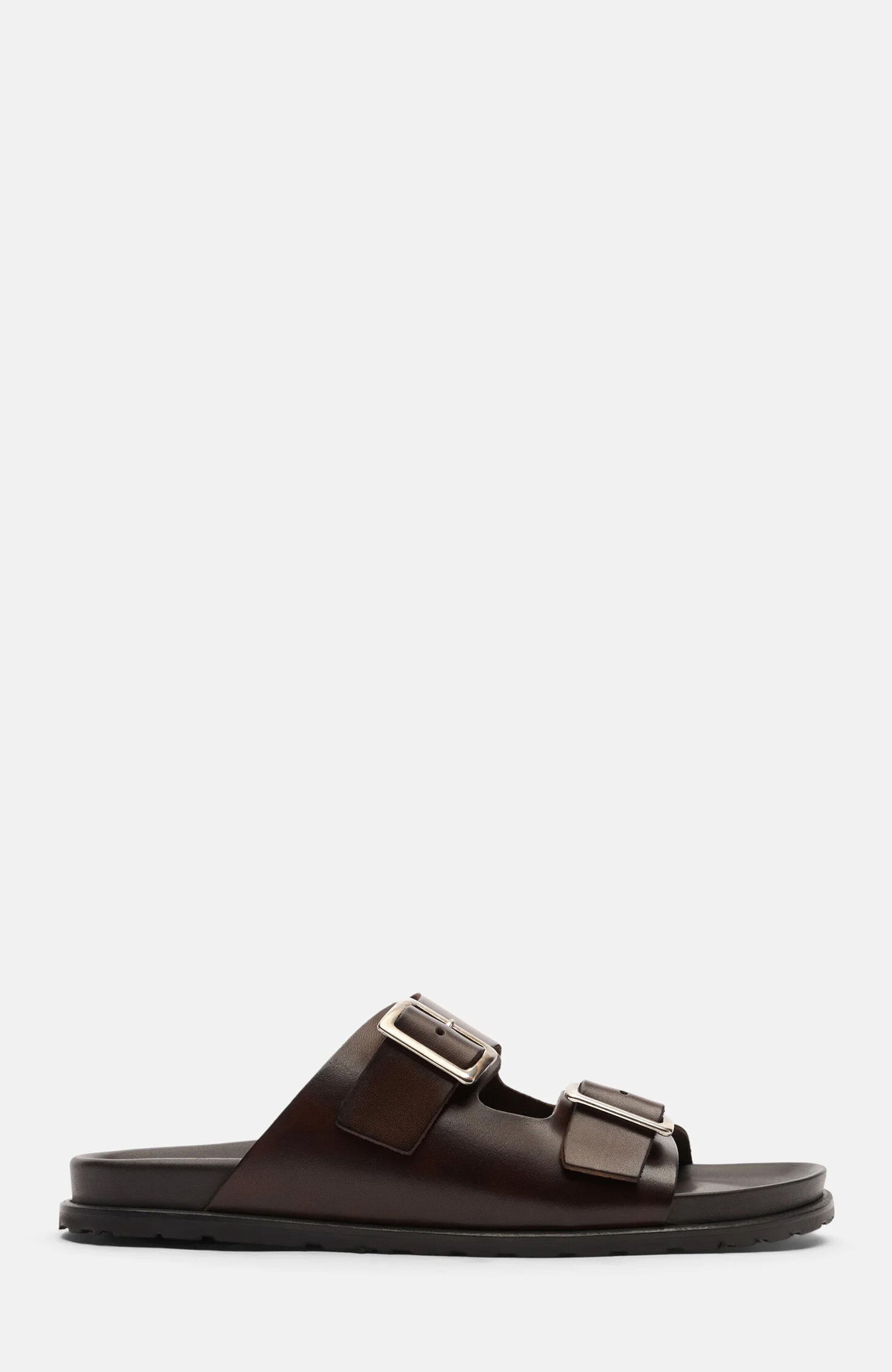 SCAROSSO Enea Sandals, Alternate, color, Brown - Calf