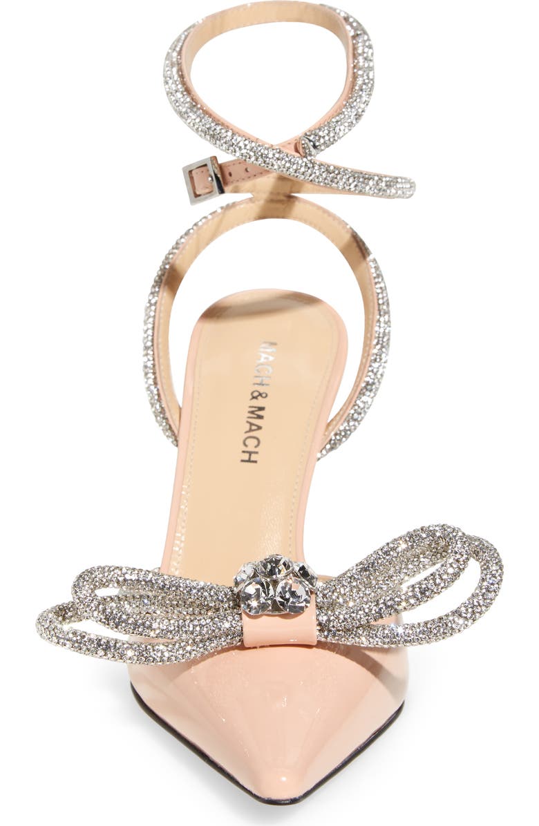 Mach & Mach Double Bow Pointed Toe Pump, Alternate, color,