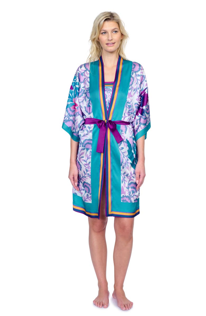 Gottex Bali Robe Swim Coverup, Alternate, color, 