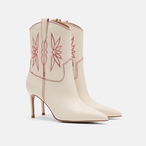 Marc Nolan Jolene Stiletto Ankle Boots In White