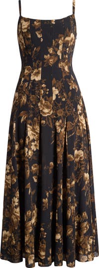 Reformation リフォーメーション カタリン ドレス Reformation Katalina Floral Dress | Nordstrom