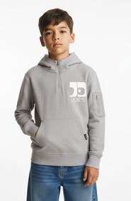 Joe's Jeans Kids' Quarter Zip Fleece Hoodie