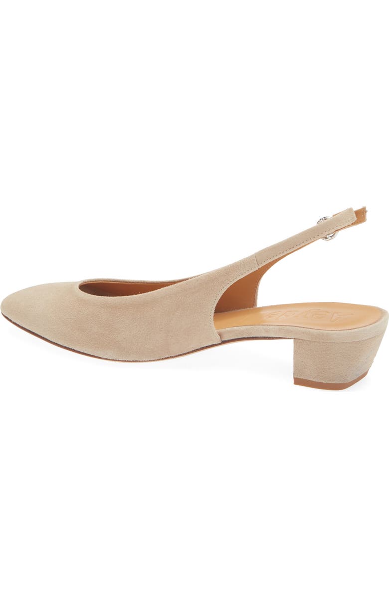 aeyde Celeste Slingback Pump, Alternate, color, Sand