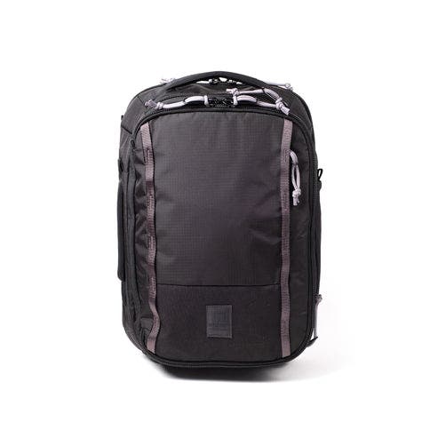 Topo Designs Global Travel Backpack, Main, color, Black/Black