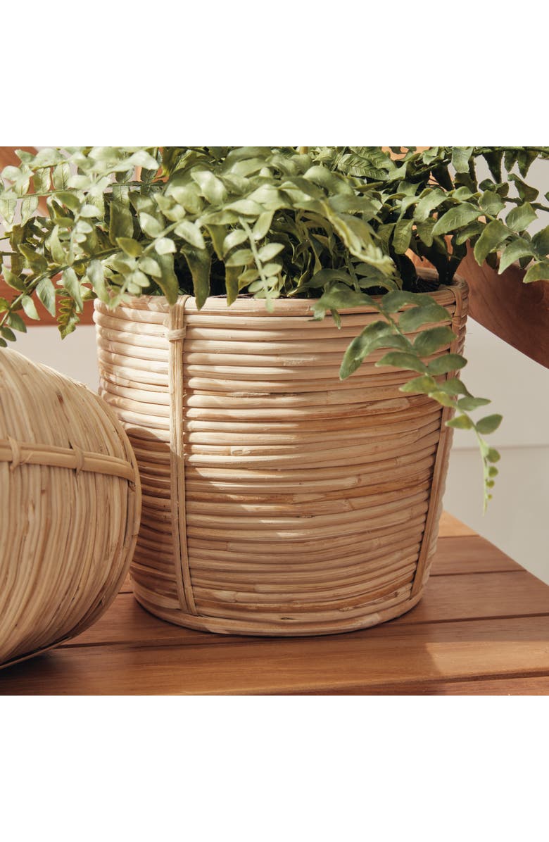 Napa Home & Garden Cane Rattan Mini Round Baskets, Set Of 3, Alternate, color, 