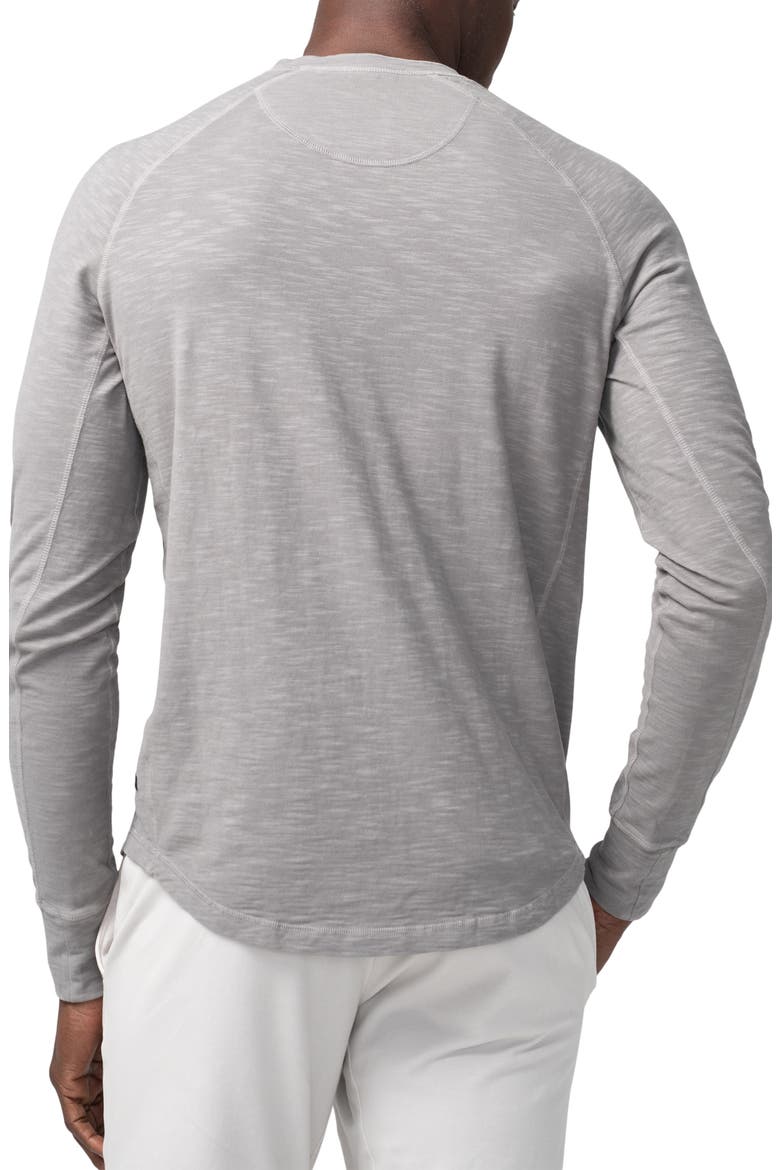 Slim Fit Henley, Alternate, color, FROST GREY