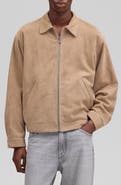 NN07 Petrus Goatskin Suede Jacket