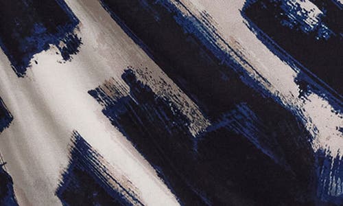 Nic + Zoe Nic+zoe Abstract Ruched Knit Dress