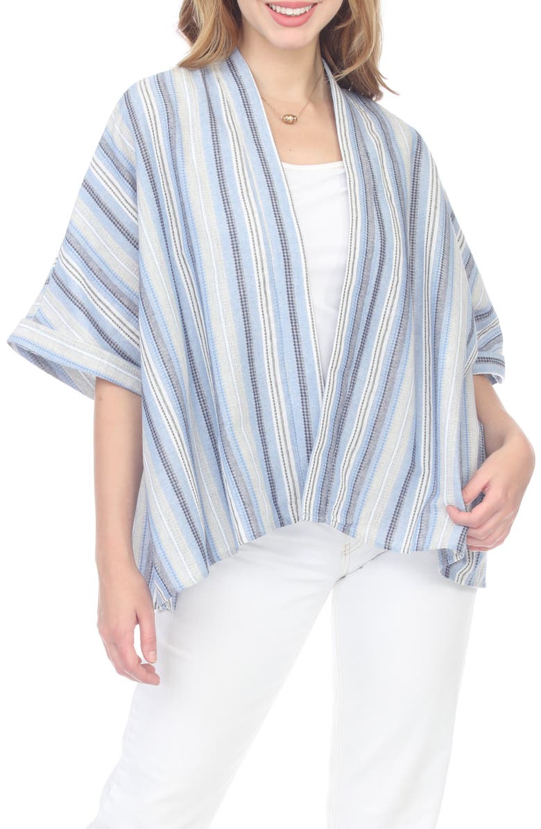 RAIN AND ROSE Stripe Duster, Main, color,