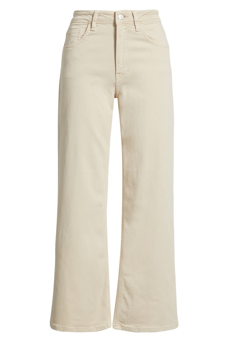 Alexa High Waist Wide Leg Jeans, Alternate, color, CHAMPAGNE FLEX BLUE