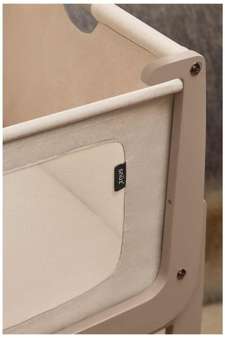 The SnüzPod5 Bedside Bassinet & SnüzPod5 Waterproof Mattress Protector Bundle, Alternate, color, MOCHA