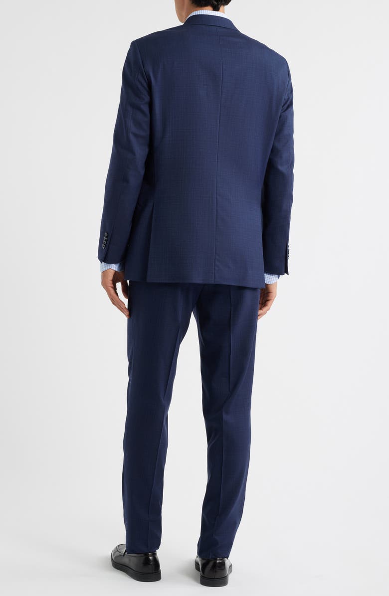 Peter Millar Flynn Classic Fit Solid Wool Suit, Alternate, color, Navy