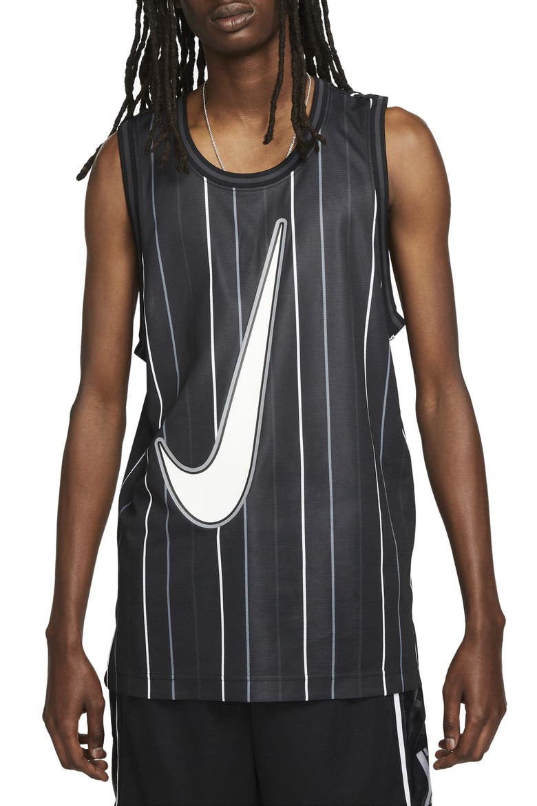 Dri-FIT DNA Basketball Tank, Main, color, BLACK/ WHITE