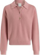 Varley Marlie Half Placket Knit Polo Sweater