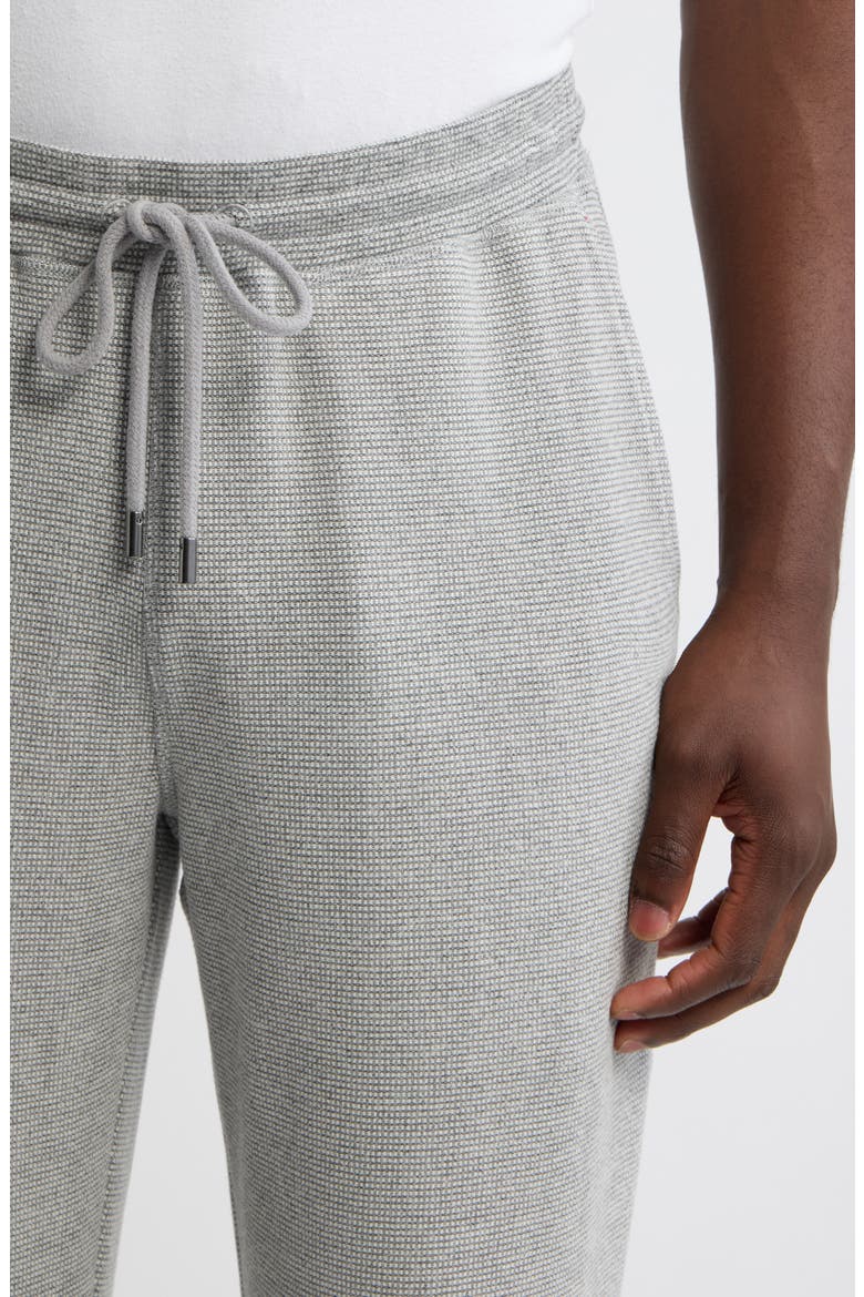 Gingham Pajama Pants, Alternate, color, CHARCOAL