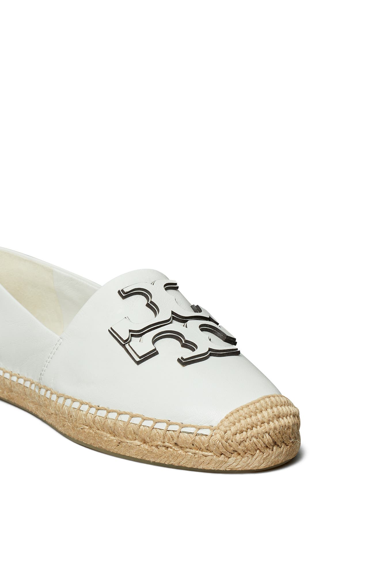 Tory Burch Ines Espadrille Flat, Alternate, color, Gardenia