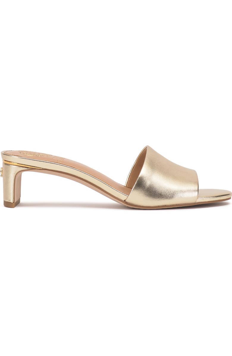 Vince Camuto Linanna Slide Sandal, Alternate, color, Egyptian Gold Metallic