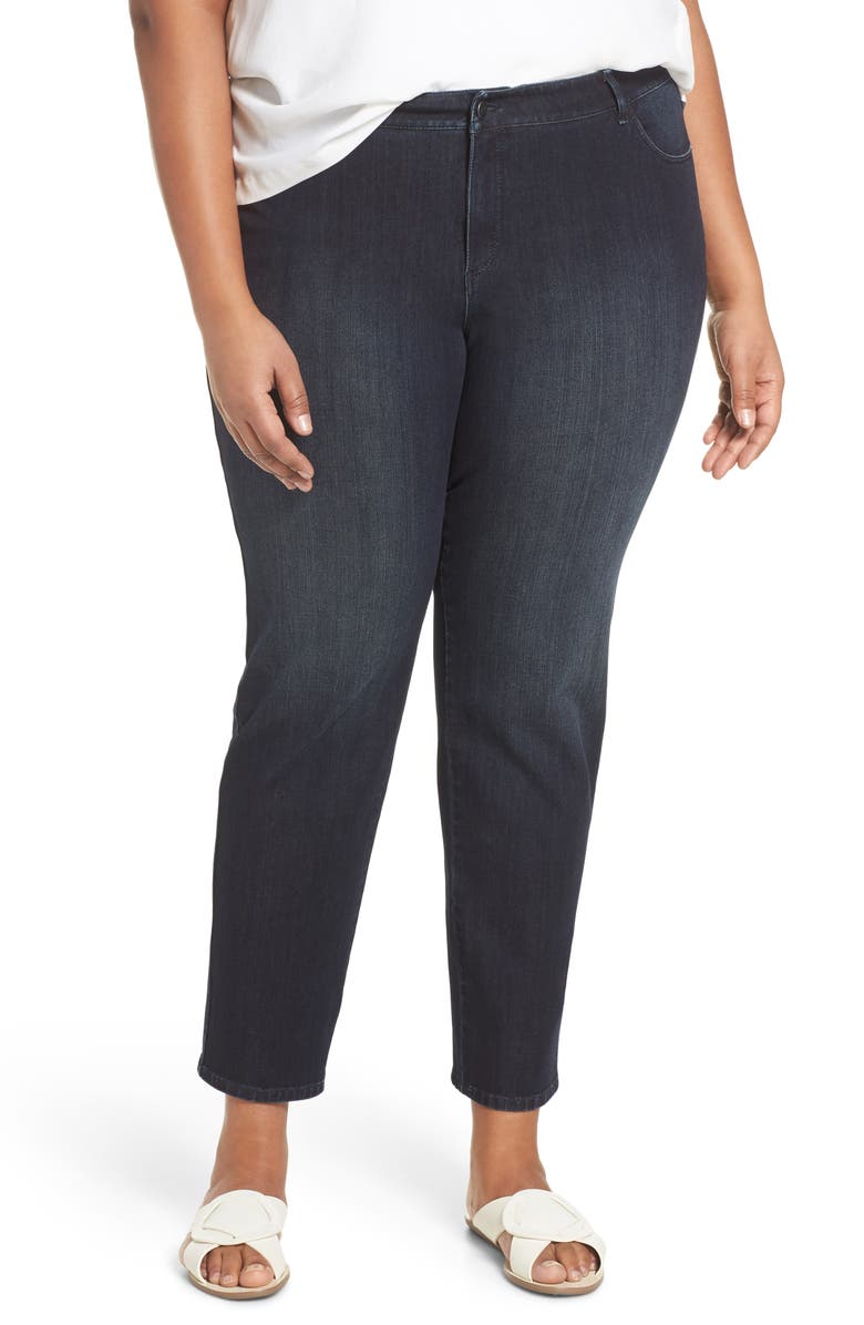 Lafayette 148 New York Mercer Jeans, Main, color, Indigo