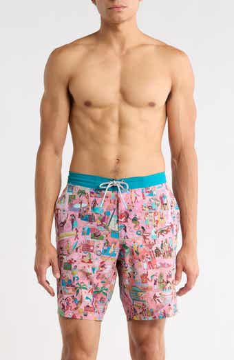 Tommy Bahama Baja Scenic To Believe It 8-Inch Swim Trunks