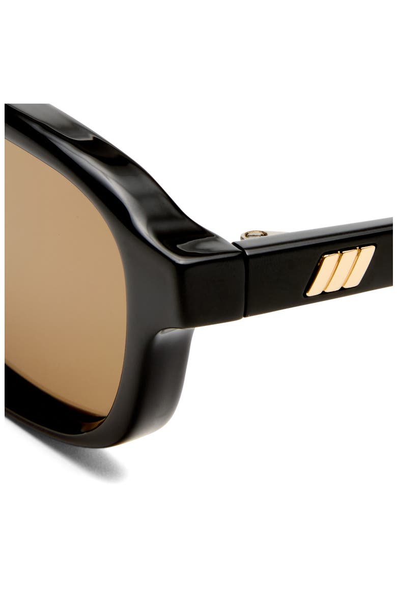 Honey Pot 55mm Oval Sunglasses, Alternate, color, BLACK / BROWN MONO
