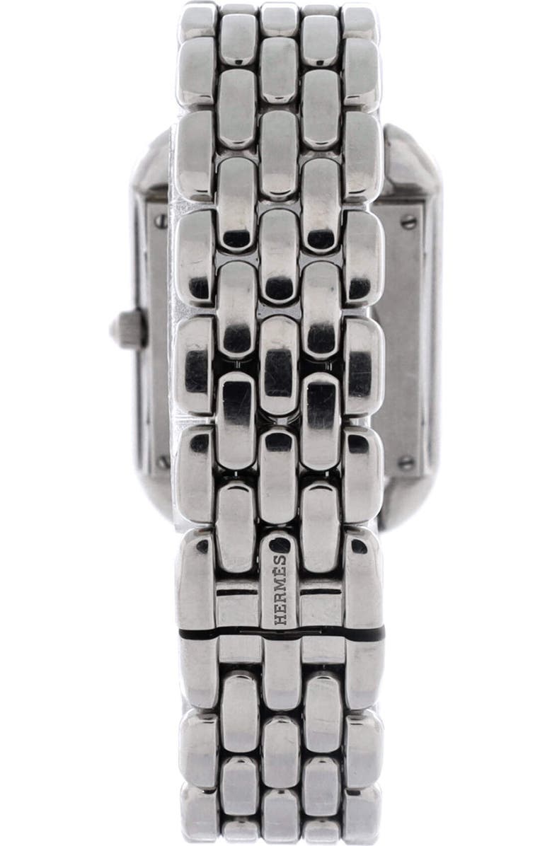 Pre-Owned Hermes Cape Cod Quartz Watch Stainless Steel 23, Alternate, color, Silver