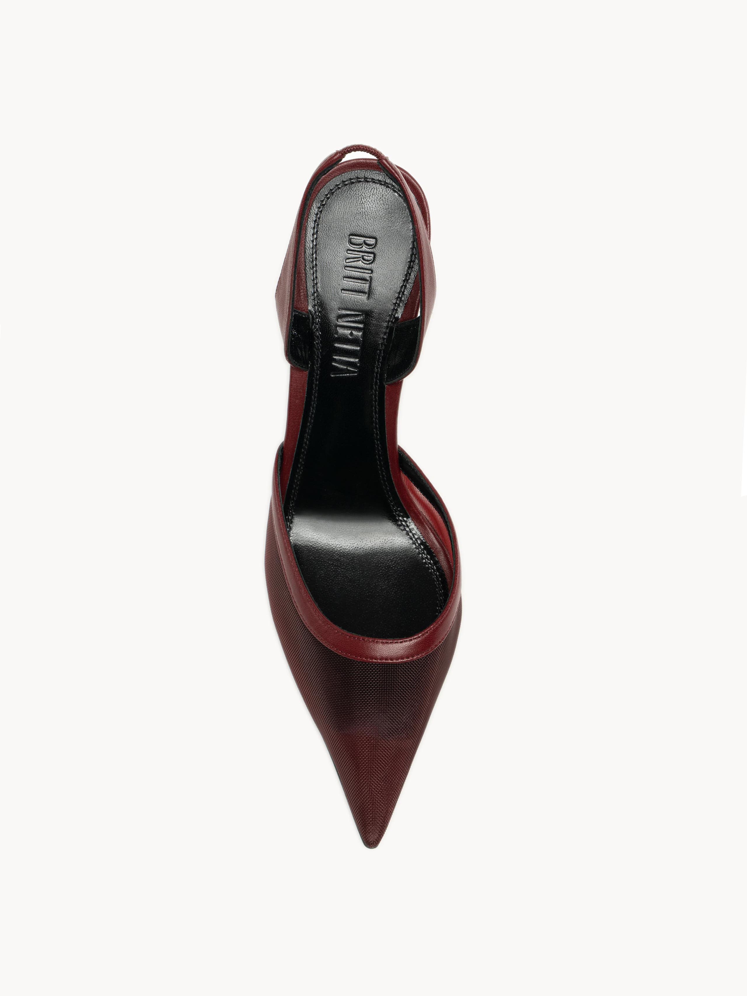 Esme Slingback 95, Alternate, color, Wine