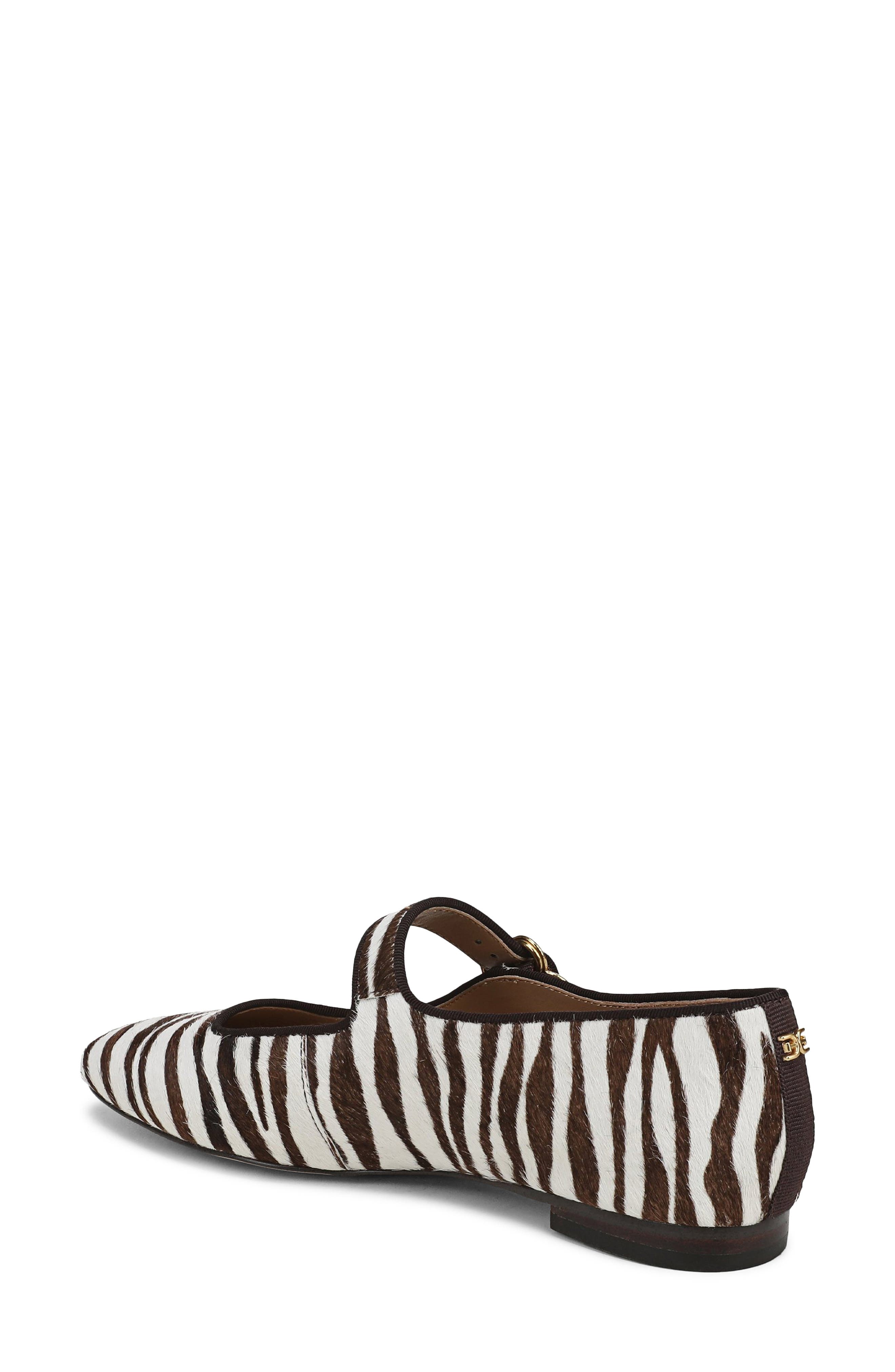Michaela Mary Jane Flat, Alternate, color, CHOCOLATE/ IVORY