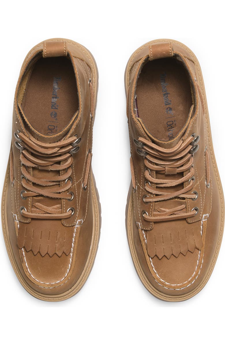 Timberland Stone Street Platform Hiking Boot, Alternate, color, Wheat Full Grain