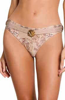 Cosita Linda Belted Hipster Bikini Bottoms