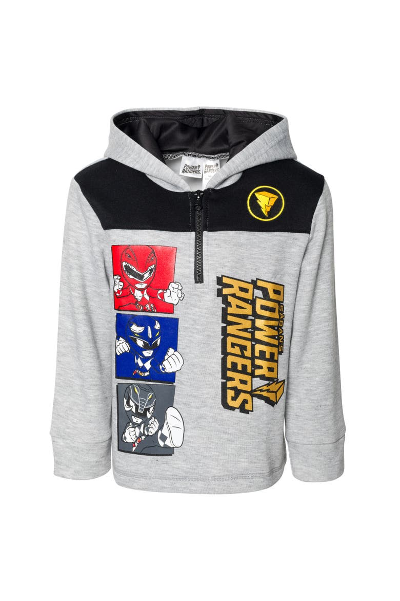 Half Zip Hoodie, Main, color, Gray