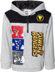 Power Rangers Half Zip Hoodie