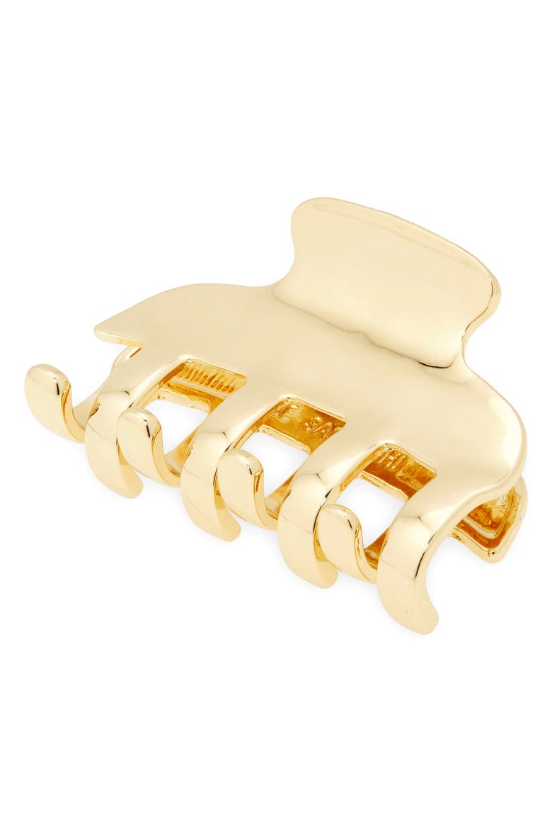 Mini Claw Clip, Main, color, GOLD