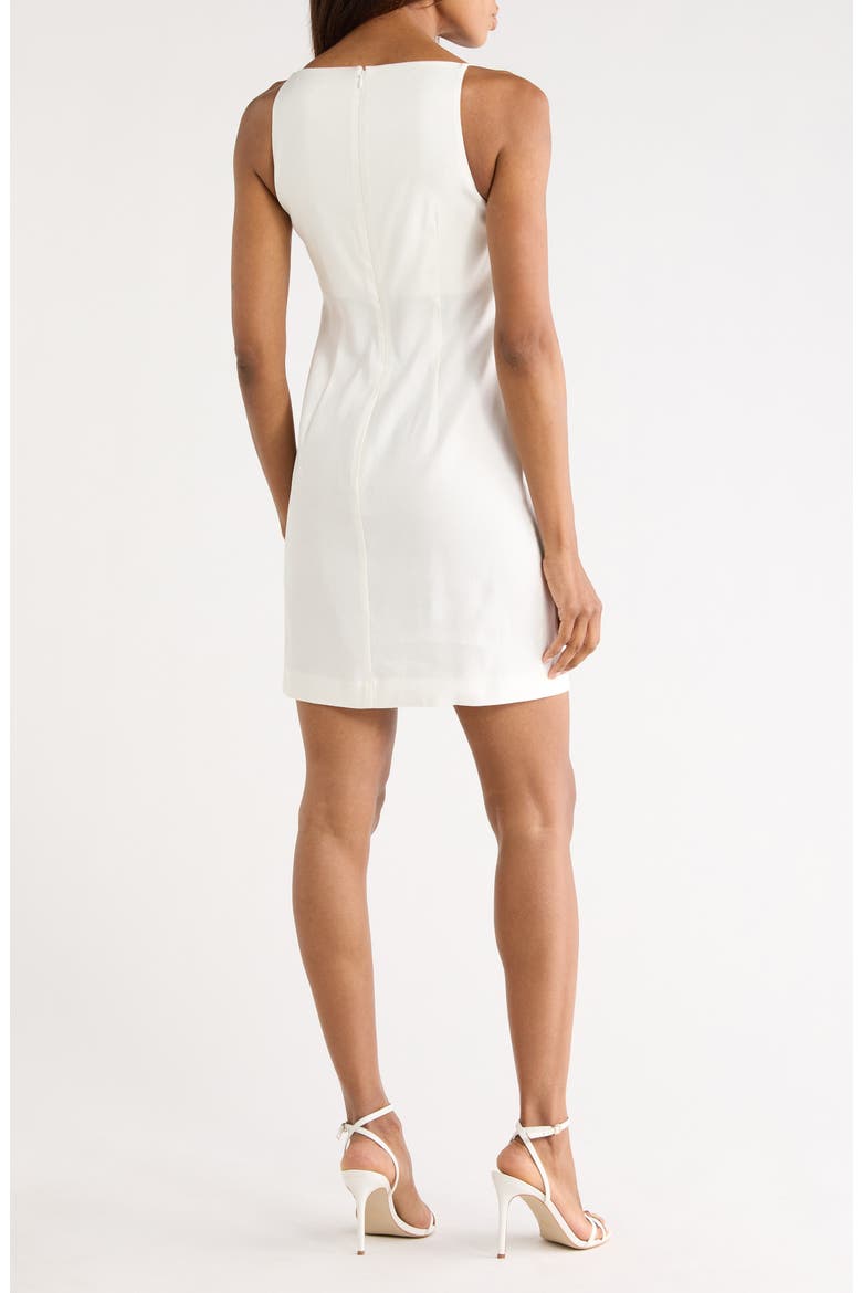 Spencer Sleeveless Mini Sundress, Alternate, color, WHITE
