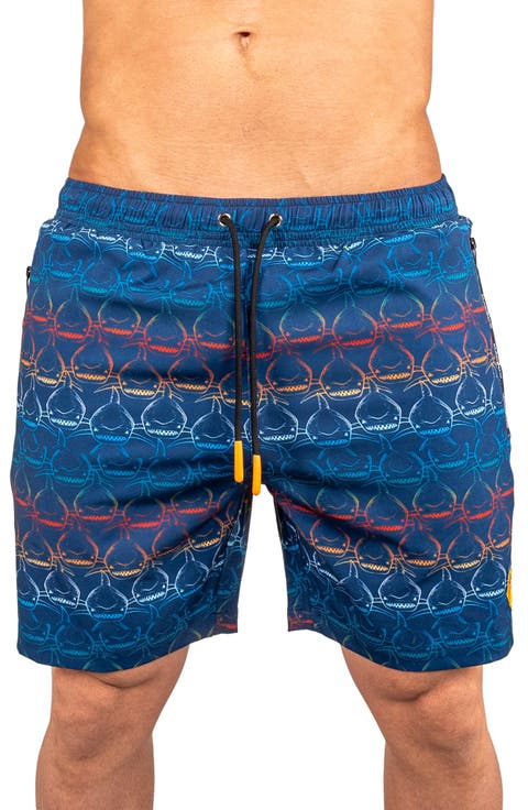 Swim Lion Shark Wave Swim Trunks