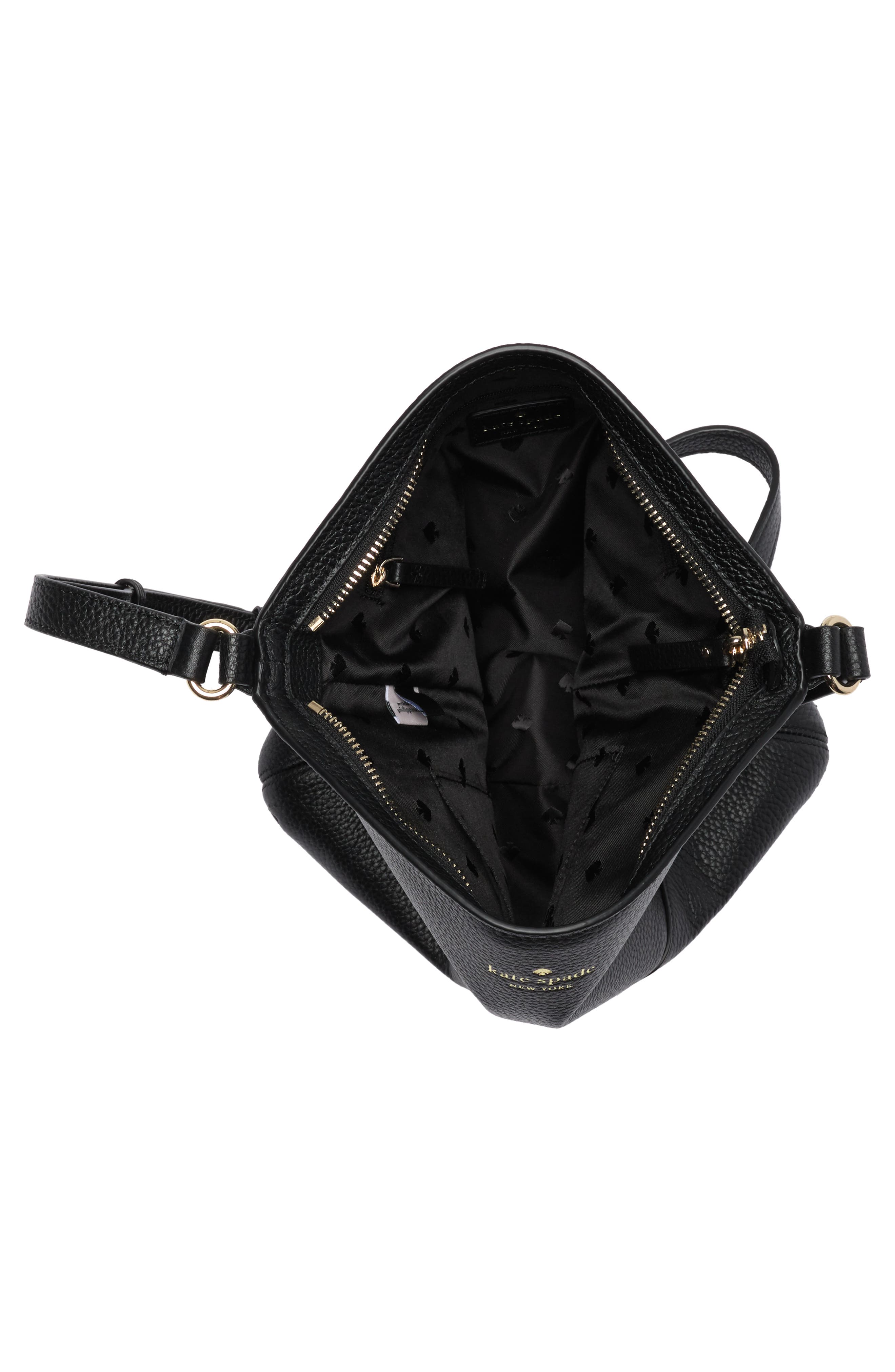 Kate Spade New York southport avenue cora crossbody bag, Alternate, color, Black