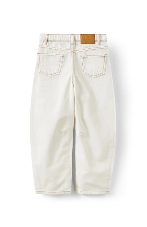 Cotton On Kids Kid's Unisex Barrel Leg Denim Jean In Neutral