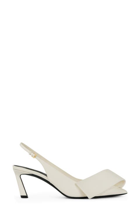 Twisted Ribbon Slingback Pump (Women)