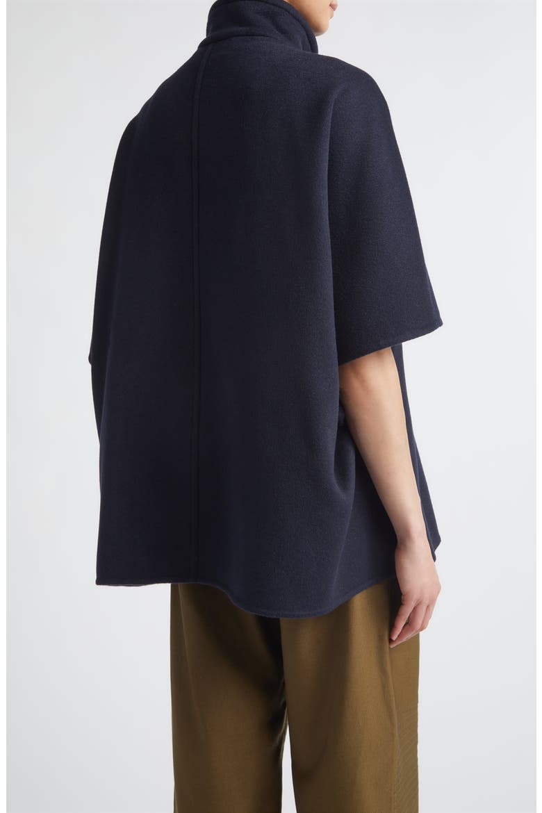 Oversize Cashmere Cape, Alternate, color, MIDNIGHT BLUE