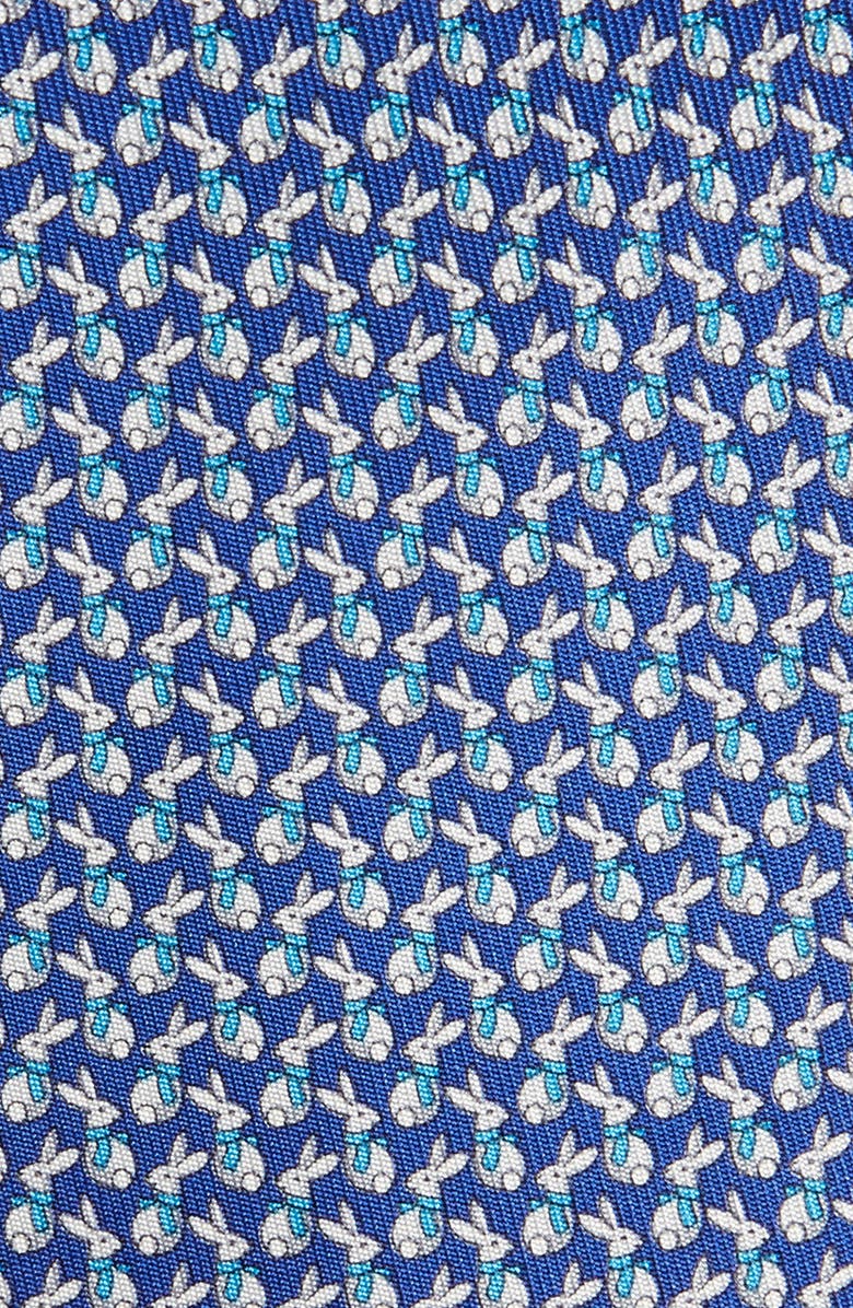 FERRAGAMO Salvatore Ferragamo Fred Print Silk Tie, Alternate, color, 