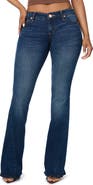 True Religion Joey Big T Low Rise Flare Jeans
