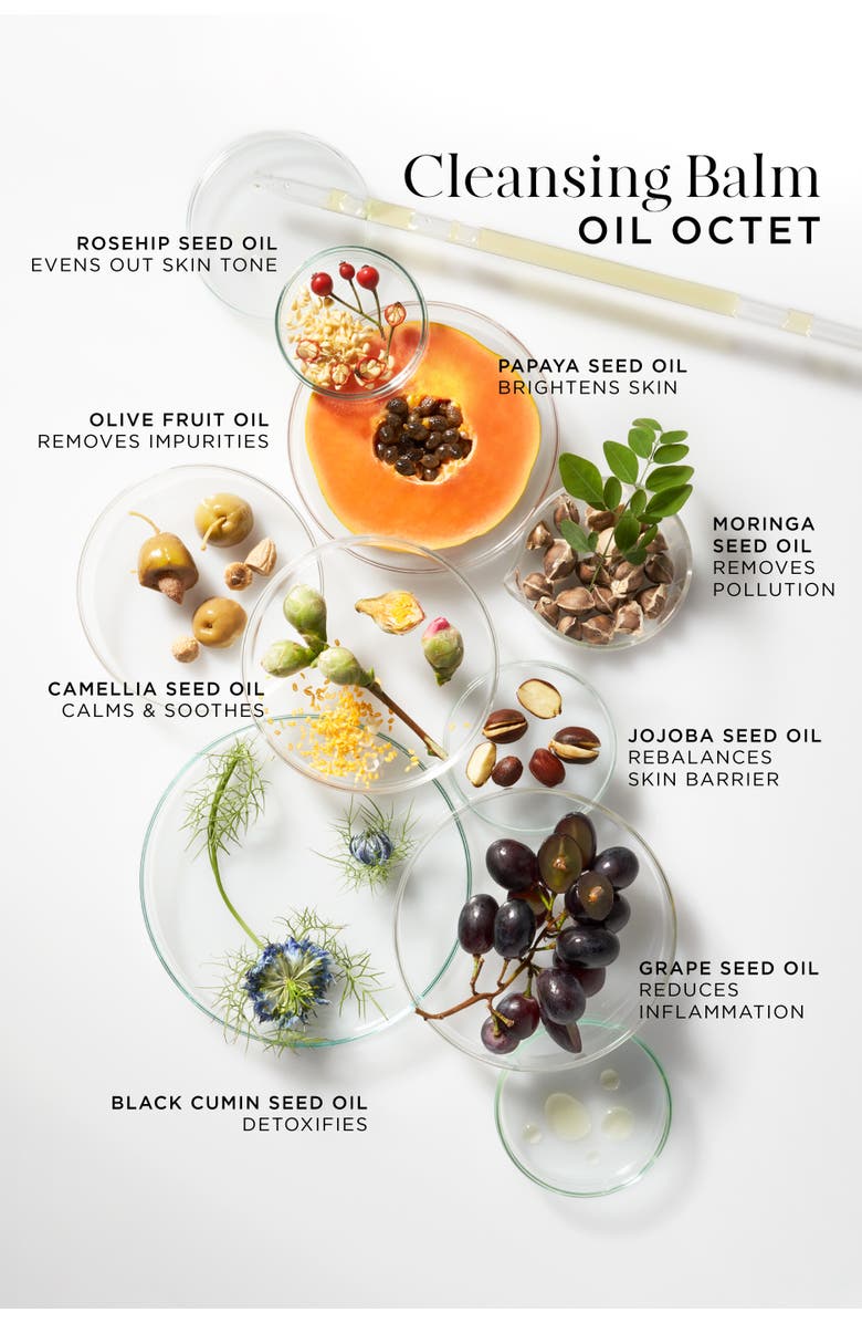 Noble Panacea The Elemental Cleansing Balm & Exfoliating Refiner, Alternate, color, White