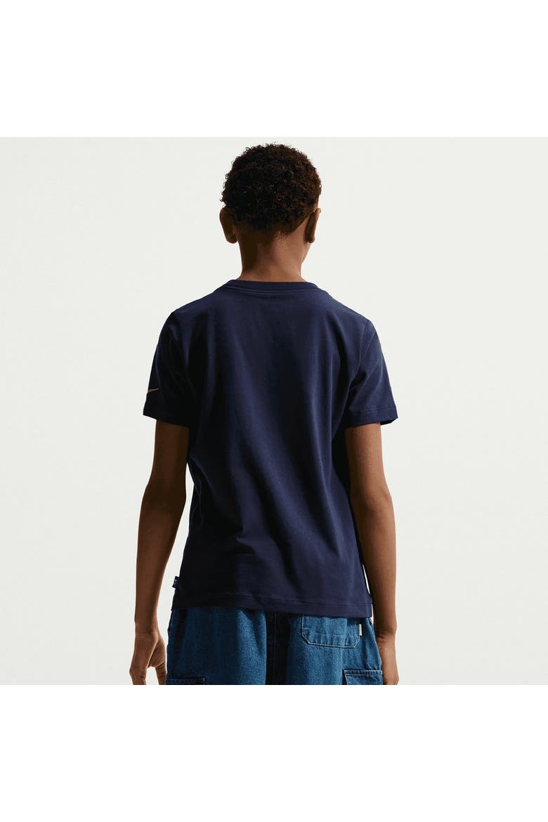 Youth Nike Navy Barcelona Barca T-Shirt, Alternate, color, Navy