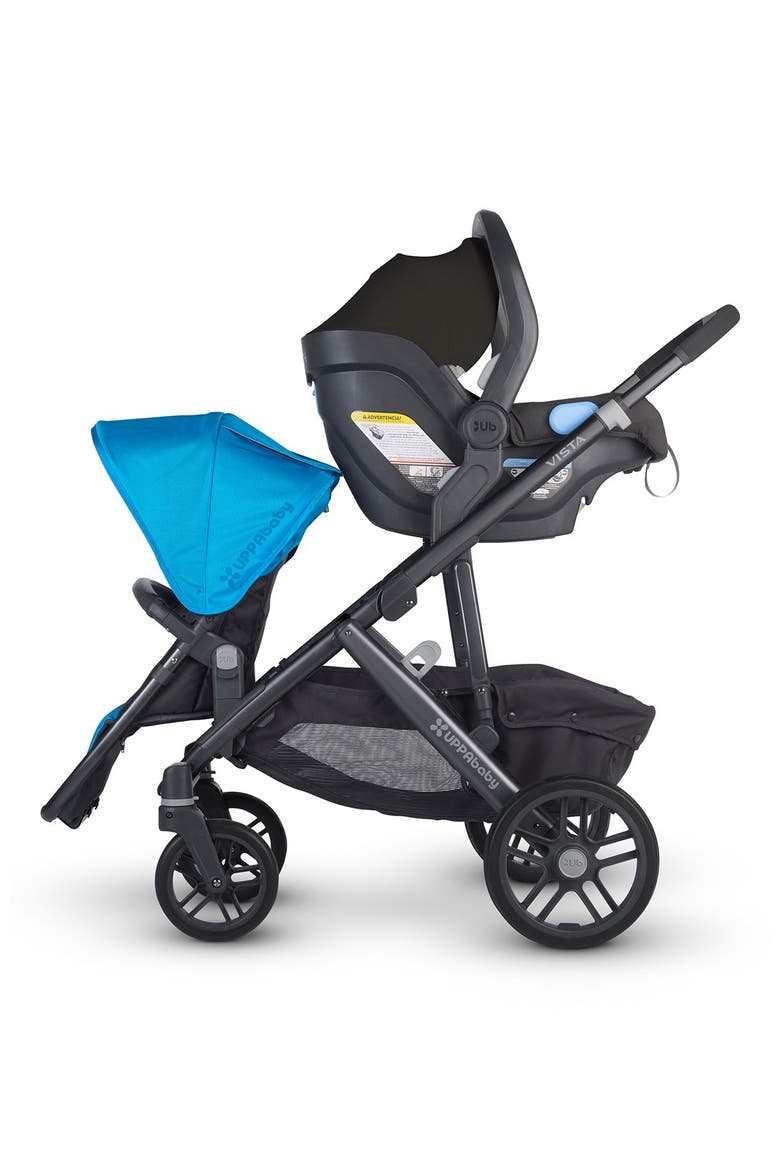 VISTA - Carbon Frame Convertible Stroller, Alternate, color, JAKE BLACK/ CARBON