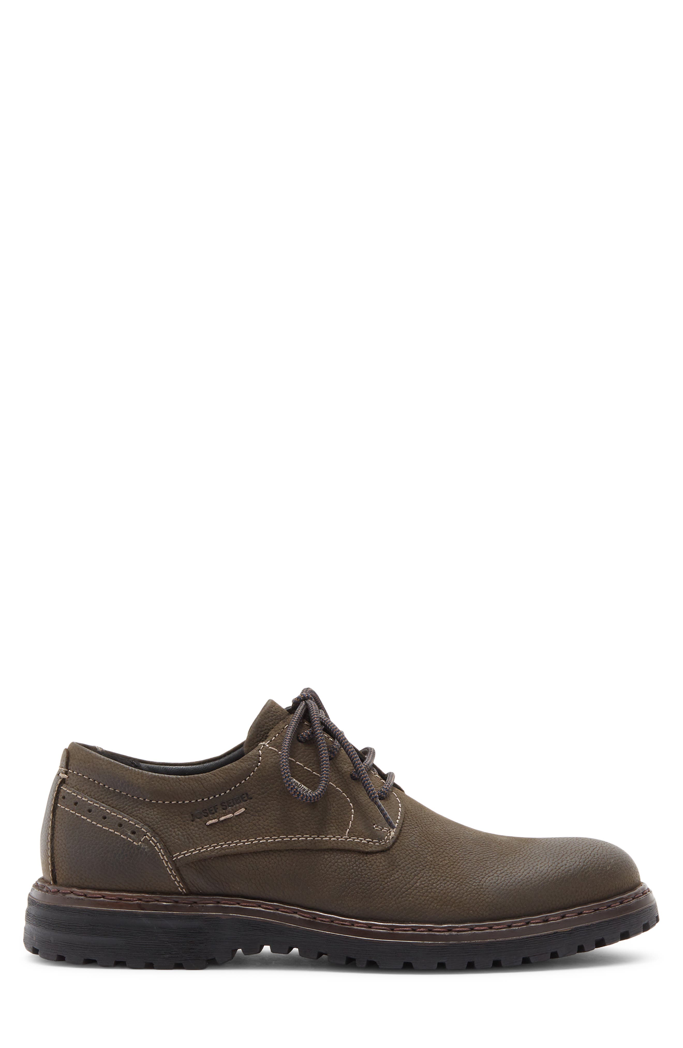 Josef Seibel Erroll Waterproof Derby, Alternate, color, Fango