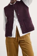 Seasalt Cornwall Harbour Sands Wool Blend Sweater Vest