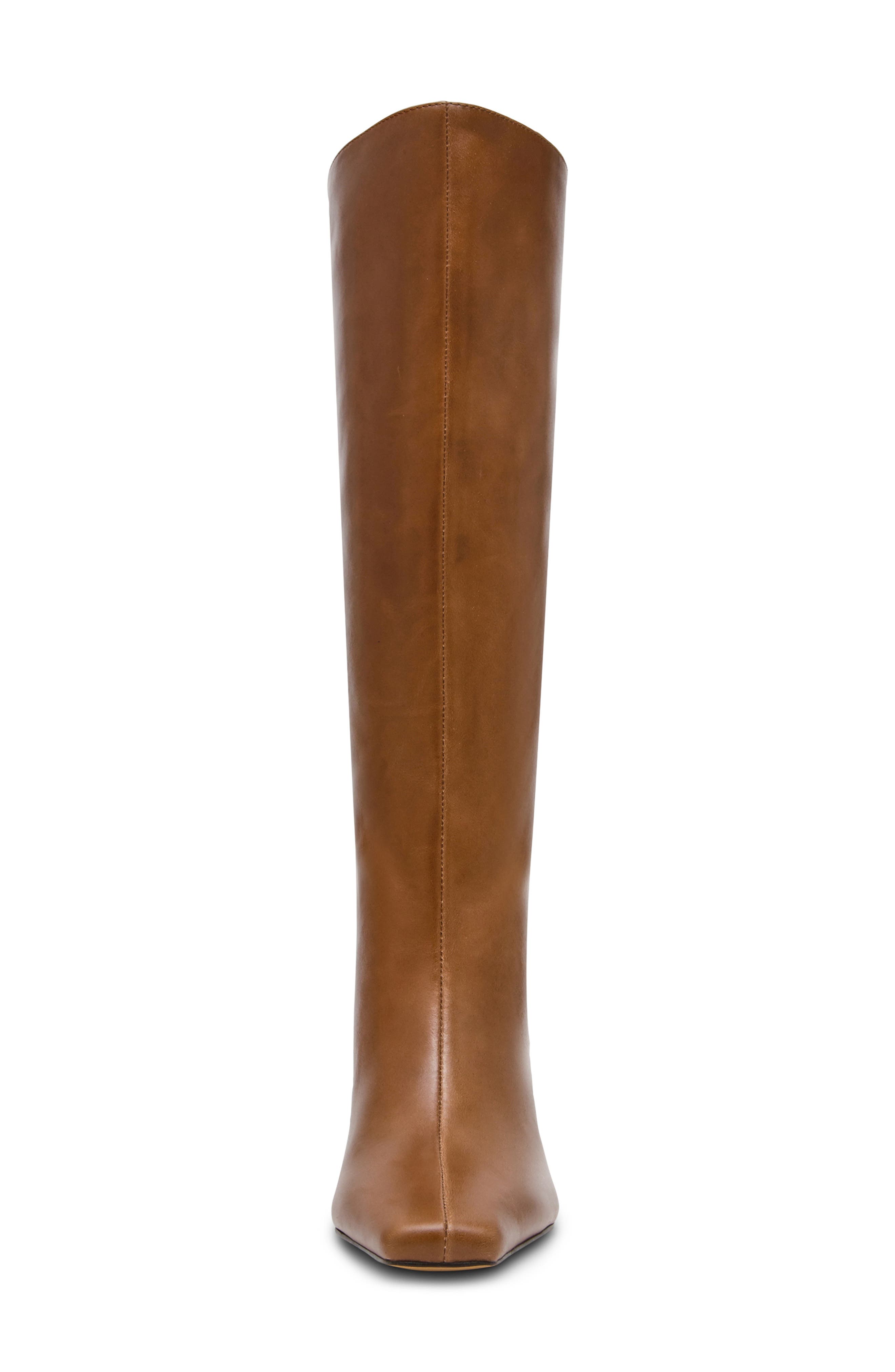 Jendi Leather Knee High Boot, Alternate, color, TAN LEATHER