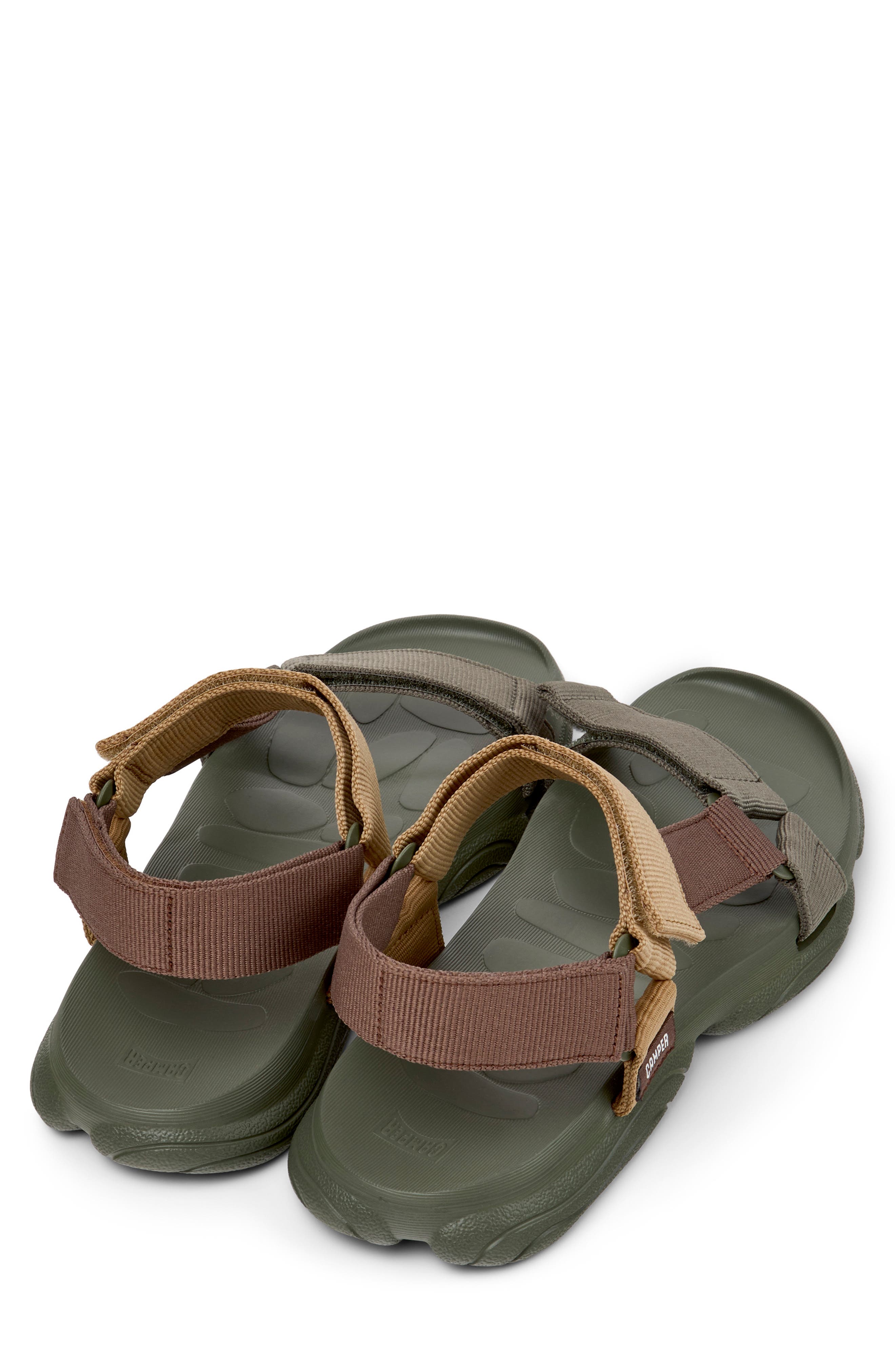 Karst Sandal, Alternate, color, MULTI - BROWN