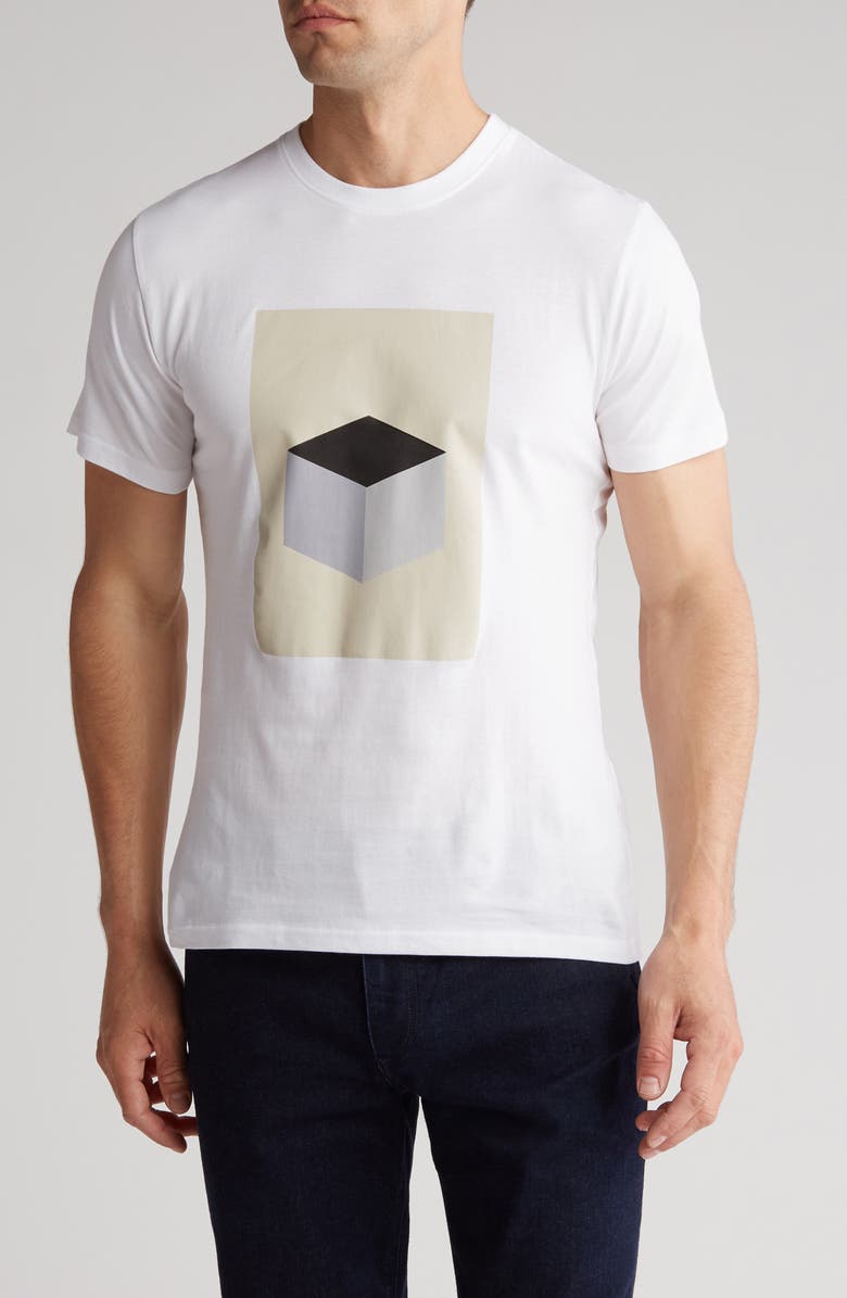 T.R. PREMIUM Abstract Graphic Print T-Shirt, Main, color,